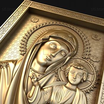 3D model Prs. Virgin of Kazan (STL)